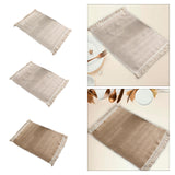 Maxbell Dining Table Placemat Table Mat Decoration for Restaurant Coffee Table Party Large Square Grid