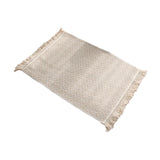 Maxbell Dining Table Placemat Table Mat Decoration for Restaurant Coffee Table Party Large Square Grid