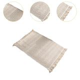 Maxbell Dining Table Placemat Table Mat Decoration for Restaurant Coffee Table Party Large Square Grid