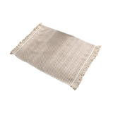Maxbell Dining Table Placemat Table Mat Decoration for Restaurant Coffee Table Party Small Square Grid
