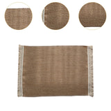 Maxbell Dining Table Placemat Table Mat Decoration for Restaurant Coffee Table Party Brown