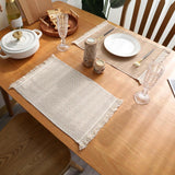 Maxbell Dining Table Placemat Table Mat Decoration for Restaurant Coffee Table Party Brown