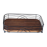 Maxbell Napkin Holder Desktop Sundries Storage Rack for Restaurant Dining Room Table
