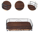 Maxbell Napkin Holder Desktop Sundries Storage Rack for Restaurant Dining Room Table