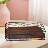 Maxbell Napkin Holder Desktop Sundries Storage Rack for Restaurant Dining Room Table