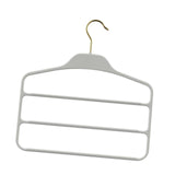 Maxbell Pants Hanger Compact Clothes Rack Clothes Hanger for Towels Trousers Scarves Gray