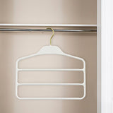 Maxbell Pants Hanger Compact Clothes Rack Clothes Hanger for Towels Trousers Scarves Gray