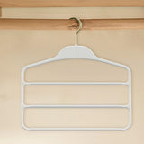 Maxbell Pants Hanger Compact Clothes Rack Clothes Hanger for Towels Trousers Scarves Gray
