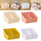 Maxbell Desktop Storage Box Stationery Organizer Remote Control Holder for Dormitory White