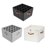 Maxbell Shoe Storage Organizer Foldable Case Shoes Container for Loafers Heels Flats White
