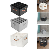 Maxbell Shoe Storage Organizer Foldable Case Shoes Container for Loafers Heels Flats White