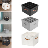 Maxbell Shoe Storage Organizer Foldable Case Shoes Container for Loafers Heels Flats White