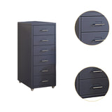 Maxbell Drawer Dresser Chest with Drawer for Bedroom Closet Kitchen Hallway Entryway Grey