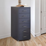 Maxbell Drawer Dresser Chest with Drawer for Bedroom Closet Kitchen Hallway Entryway Grey