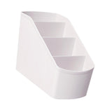 Maxbell Desk Organizer Display Desktop Storage Box for Dormitory Living Room Dresser White