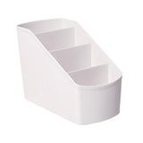Maxbell Desk Organizer Display Desktop Storage Box for Dormitory Living Room Dresser White