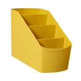 Maxbell Desk Organizer Display Desktop Storage Box for Dormitory Living Room Dresser Yellow