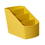 Maxbell Desk Organizer Display Desktop Storage Box for Dormitory Living Room Dresser Yellow