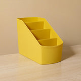 Maxbell Desk Organizer Display Desktop Storage Box for Dormitory Living Room Dresser Yellow