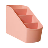 Maxbell Desk Organizer Display Desktop Storage Box for Dormitory Living Room Dresser Pink