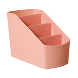 Maxbell Desk Organizer Display Desktop Storage Box for Dormitory Living Room Dresser Pink