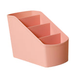 Maxbell Desk Organizer Display Desktop Storage Box for Dormitory Living Room Dresser Pink