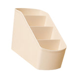 Maxbell Desk Organizer Display Desktop Storage Box for Dormitory Living Room Dresser Beige