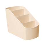 Maxbell Desk Organizer Display Desktop Storage Box for Dormitory Living Room Dresser Beige
