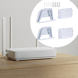 Maxbell Router Bracket Sturdy Mounting Base Router Protection Shelf Mounting Bracket Router Powers Rack