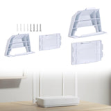 Maxbell Router Bracket Sturdy Mounting Base Router Protection Shelf Mounting Bracket Router Powers Rack