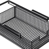 Maxbell Hanging Pullout Drawer Basket Under Desk Organizer for Pantry Office