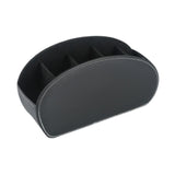 Maxbell Remote Control Holder 5 Compartments Supplies for Home Cosmetic Makeup Brush