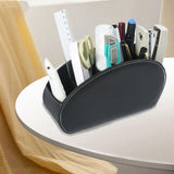 Maxbell Remote Control Holder 5 Compartments Supplies for Home Cosmetic Makeup Brush