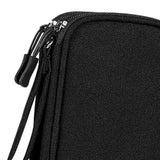 Maxbell Travel Cable Organizer Tech Accessories Pouch for Cord Data Cable Hard Disk Large Black