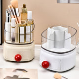 Maxbell Make-up Brushes Holder Utility Jewellery Box for Perfume Countertop Bathroom Cream