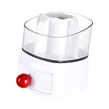 Maxbell Make-up Brushes Holder Utility Jewellery Box for Perfume Countertop Bathroom White