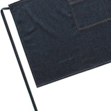 Maxbell Denim Waist Apron with Pockets Short Half Apron for Baking Restaurant Black