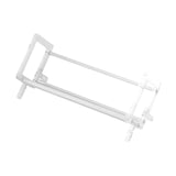 Maxbell Desktop Book Rack Stable Portable Bookshelf for Office Household Living Room White