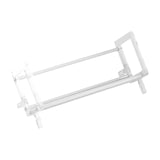 Maxbell Desktop Book Rack Stable Portable Bookshelf for Office Household Living Room White