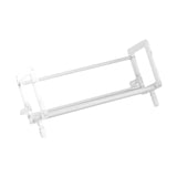 Maxbell Desktop Book Rack Stable Portable Bookshelf for Office Household Living Room White