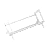 Maxbell Desktop Book Rack Stable Portable Bookshelf for Office Household Living Room White