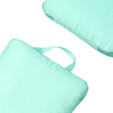 Maxbell 4 Pieces Packing Cubes Suitcase Pouch for Family Breaks Business Trips Beach Blue