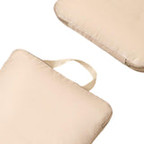 Maxbell 4 Pieces Packing Cubes Suitcase Pouch for Family Breaks Business Trips Beach Beige
