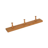 Maxbell Wooden Coat Hooks Wall Organizer Wall Mount for Kitchen Mudroom Wall or Door 3 Hooks