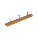 Maxbell Wooden Coat Hooks Wall Organizer Wall Mount for Kitchen Mudroom Wall or Door 3 Hooks