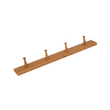 Maxbell Wooden Coat Hooks Wall Organizer Wall Mount for Kitchen Mudroom Wall or Door 4 Hooks