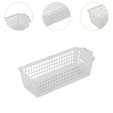 Maxbell 6Pcs Storage Baskets Large Capacity Storage Box for Clothes Cosmetics Closet Clear