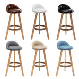 Maxbell Height Barstool Non Slip Modern Counter Stool for Bar Tables Pub Dining Room Gray Linen
