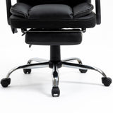 Maxbell Massage Reclining Office Chair with Footrest, High Back Computer Chair Home