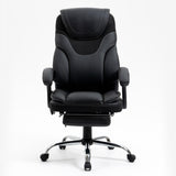 Maxbell Massage Reclining Office Chair with Footrest, High Back Computer Chair Home